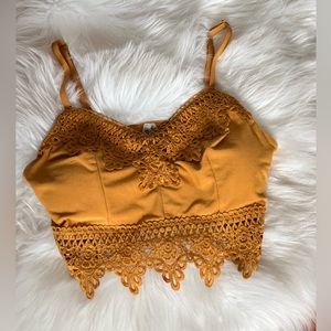 Muddy Bralette Tank top Sz S